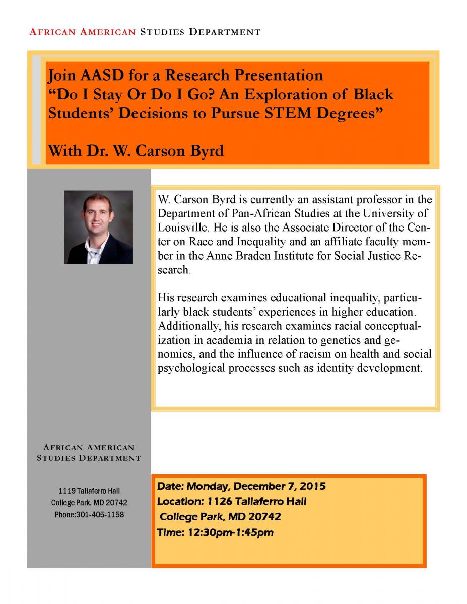 Carson Byrd Research Presentation